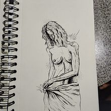  Dibujo artístico con tinta. Traditional illustration, Drawing, Artistic Drawing & Ink Illustration project by Abner Saúl - 07.13.2023