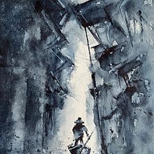  Mon projet du cours : Peinture expressive à l'aquarelle : illustrations captivantes  . Seni Rupa, Lukisan, Dan Lukisan Cat Air proyek oleh Béatrice Gueguen - 07.13.2023