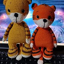 Mi proyecto del curso: Diseño de amigurumis: crea personajes de crochet Ein Projekt aus dem Bereich Handwerk, Weben, Art Toy, Kreativität mit Kindern, Crochet und Amigurumi von snovosan - 14.07.2023