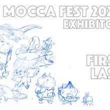 MoCCA Arts Fest 2022 Badges - Comics Parade. Traditional illustration, and Advertising project by Natalie Andrewson - 07.14.2023