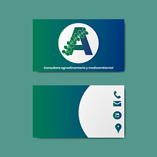 Branding. Identidad visual corporativa para consultoría medioambiental y alimentaria.  Ein Projekt aus dem Bereich Design, Br, ing und Identität und Kunstleitung von Antonio Valderrama Vidal - 01.03.2022