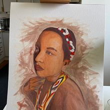 My project for course: Portrait Painting with Oil: Explore Light and Shade. Fine Arts, Painting, and Oil Painting project by d4phw7tz94 - 07.14.2023