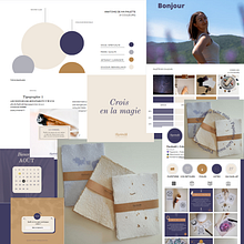 Création d'un feed Instagram sur Canva. Graphic Design, Marketing, Social Media, Instagram, and Digital Design project by FLORENCE BOYER - 07.14.2023