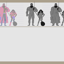 Mi proyecto del curso: Introducción al diseño de personajes para animación y videojuegos. Traditional illustration, Animation, Character Design, Video Games, and Game Design project by abraham157462 - 07.14.2023