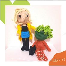 Bianca and Botany. Un proyecto de Crochet, Artesanía y Amigurumi de biachacon8787 - 15.07.2023