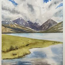 My project for course: Travel Watercolor Ein Projekt aus dem Bereich Bildende Künste, Skizzenentwurf, Bleistiftzeichnung, Zeichnung, Aquarellmalerei und Sketchbook von Anna - 15.07.2023