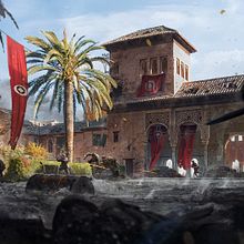 Operation O'Hara - Alhambra . Un proyecto de Concept Art, Ilustración tradicional e Ilustración digital de mikel_blazgad - 15.07.2023