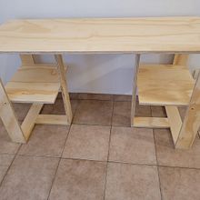 Mi proyecto del curso: Carpintería profesional para principiantes . Arte și meșteșuguri, Proiectarea și fabricarea mobilierului, Design interior, DIY și Prelucrarea lemnului de Bruno Rearte - 07.16.2023