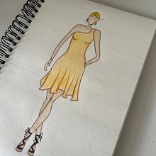 3 piece collection . Traditional illustration, Sketching, Fashion Design, Digital Drawing, and Fashion Illustration	 project by cloe_1 - 07.15.2023