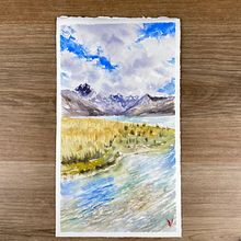 Meu projeto do curso: Aquarela para retratos de viagens. Fine Arts, Sketching, Pencil Drawing, Drawing, Watercolor Painting, and Sketchbook project by Ana Vivian - 07.16.2023