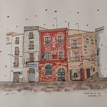 Mi proyecto del curso: Dibujo arquitectónico expresivo con marcadores de colores. Projekt z dziedziny Sketching,  R, sunek,  R, sunek architektoniczn, Sketchbook,  R i sunek atramentem użytkownika tonimarin3 - 16.07.2023