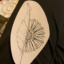 Mon projet du cours : Conception de tatouages Blackwork. Traditional illustration, Digital Illustration, and Tattoo Design project by marie billebeau - 07.16.2023