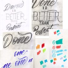 Mi proyecto del curso: Introducción al hand lettering: composición de letras coloridas. Un progetto di Lettering, H e lettering di Sebastián Gavilán Parra - 17.07.2023