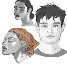 Mi proyecto del curso: Sketchbook de retrato: explora el rostro humano. Un proyecto de Bocetado, Dibujo, Dibujo de Retrato, Dibujo artístico y Sketchbook de emiliosepulveda1210 - 17.07.2023