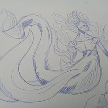 Mi proyecto del curso: Sketchbook fantástico: dibuja personajes desde la imaginación. Un proyecto de Ilustración tradicional, Creatividad, Dibujo y Sketchbook de Bruno Martínez López de Asiain - 01.08.2023