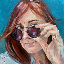 Mi proyecto del curso: Pintura de ojos al óleo: el alma del retrato. Un proyecto de Pintura y Pintura al óleo de Mónica Torralba - 29.05.2023