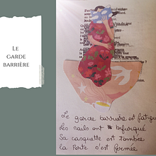 Mon projet du cours : Carnet créatif : le collage, l'estampillage et le découpage. Un proyecto de Ilustración tradicional, Collage, Papercraft y Sketchbook de orleans_antigna - 17.07.2023