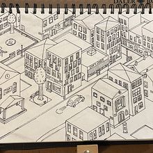 My project for course: The Art of Sketching: Transform Your Doodles into Art. Traditional illustration, Pencil Drawing, Drawing, and Sketchbook project by Squirrel Lambert - 07.16.2023