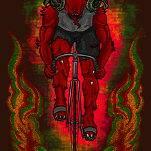 Hellride. Un progetto di Illustrazione tradizionale di Adriano La Idea - 10.07.2023