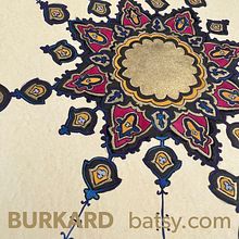 My project for course: Introduction to Islamic Art: Create Biomorphic Patterns. Un progetto di Pittura, Pattern design, Disegno, Pittura ad acquerello e Illustrazione con inchiostro di Petrina Burkard - 16.07.2023