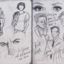 Sketchbook (Grafito) Ein Projekt aus dem Bereich Bleistiftzeichnung, Zeichnung und Artistische Zeichnung von Camila Ardiles - 18.07.2023