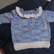 Mi proyecto del curso: Tejido de prendas infantiles con raglán top down. Un progetto di Maglia di Rosalia Nieves Pérez - 18.07.2023