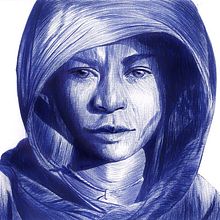 Girl from India . Un projet de Illustration traditionnelle, Dessin, Dessin de portrait, Dessin réaliste , et Dessin artistique de Erik - 18.07.2023