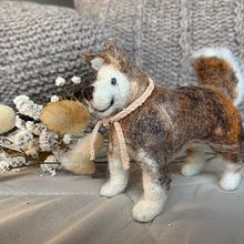 Mi proyecto del curso: Creación de animales con needle felting. Un progetto di Artigianato, Design di giocattoli, Fiber Art, Needle felting e Textile Design di Paula M. Lira Eyzaguirre - 16.07.2023