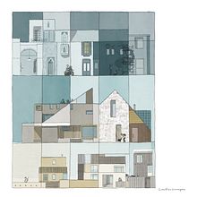 Ejercicio de fachadas. Ilustração tradicional, Design, Arquitetura, Direção de arte, Artes plásticas, Design gráfico, Arquitetura de interiores, Design de interiores, Design de cenários, Arte urbana, Esboçado, Desenho, Ilustração digital, Stor, board, Arquitetura digital, Design digital, Comunicação, Ilustração arquitetônica, Desenho digital, Sketchbook, Pintura digital, Visualização arquitetônica e Ilustração editorial projeto de Carlos Díaz Consuegra - 18.07.2023