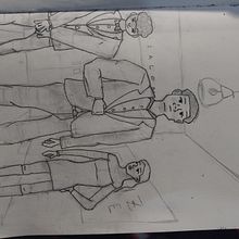 Mi proyecto del curso: Fundamentos del dibujo de personas a partir de la imaginación. Traditional illustration, Sketching, Pencil Drawing, Drawing, Artistic Drawing, Figure Drawing, and Fine Arts project by aureee_muniz - 07.16.2023