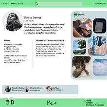 Meu projeto do curso: Design, desenvolvimento e publicação de um site. Un projet de Webdesign, Développement web, CSS, HTML, JavaScript, Conception de produits numériques , et UX / UI de Luana Coin - 16.07.2023