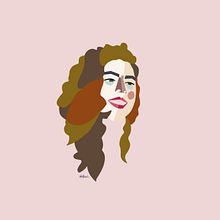 Mi proyecto del curso: Retrato geométrico con Procreate Ein Projekt aus dem Bereich Traditionelle Illustration und Digitale Illustration von Ariadna Abel Luque - 19.07.2023