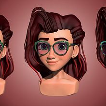 Mi proyecto del curso: Personajes cartoon 3D: modela desde cero con ZBrush . 3D, Desain Karakter, pemodelan 3D, desain Karakter 3D, Dan desain 3D proyek oleh Alberto Rodriguez Aliste - 07.19.2023