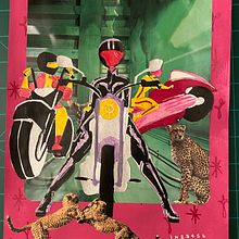 sketchbook cover. Un proyecto de Collage de Roanna Green - 21.08.2021