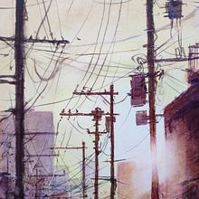 My project for course: Expressive Watercolor Painting: Create Compelling Illustrations. Fine Arts, Painting, and Watercolor Painting project by spencer boxer - 07.19.2023