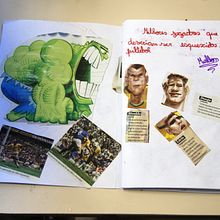 Futebolzine. Un projet de Écriture, Collage , et Créativité de Fernanda de Aragão - 19.07.2023