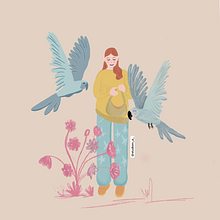 MI PROCESO DE ILUSTRACIÓN EN PROCESO. Un projet de Illustration traditionnelle de camiortiz98 - 14.07.2023