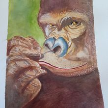 Mi proyecto del curso: Técnicas experimentales de acuarela para principiantes. Traditional illustration, Fine Arts, Watercolor Painting, and Naturalistic Illustration project by María José - 07.20.2023