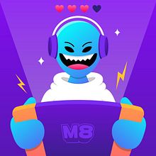 M8. App Design, Traditional illustration, Br, ing & Identit project by daniele massaro - 07.20.2023