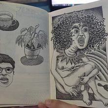 Meu projeto do curso: Diário ilustrado: preencha seu sketchbook com experiências. Ilustração tradicional, Esboçado, Desenho, Sketchbook e Ilustração com tinta projeto de Giovana - 20.07.2023