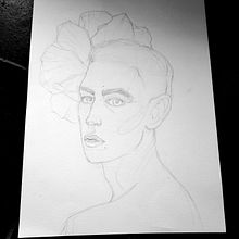 Il mio progetto del corso: Ritratto su blocco da disegno: esplora il volto umano. Un progetto di Bozzetti, Disegno, Disegno di ritratti, Disegno artistico e Sketchbook di Antonio Maiorelli - 21.07.2023