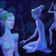 Character concept. Un progetto di Character design, Illustrazione tradizionale e Illustrazione digitale di Alina Sokolova - 22.07.2023