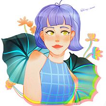 Mi proyecto del curso: Retrato de personajes estilo cartoon con Procreate. Un progetto di Character design, Illustrazione digitale, Disegno digitale e Pittura digitale di Katheryn Jiménez López - 23.07.2023