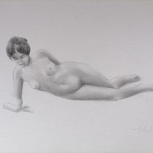 Dibujo realista de la figura humana Ein Projekt aus dem Bereich Traditionelle Illustration, Bildende Künste, Skizzenentwurf, Bleistiftzeichnung, Zeichnung, Realistische Zeichnung und Anatomische Zeichnung von Sebastián Cruz Ledesma - 19.07.2023