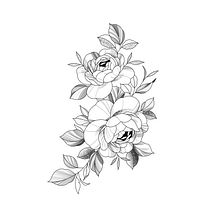 Mój projekt z kursu: Tatuaż botaniczny w technice „dotwork”. Un progetto di Illustrazione tradizionale, Design di tatuaggi e Illustrazione botanica di Nicole Budzińska - 23.07.2023