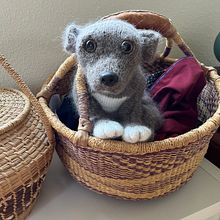 My project for course: Knitting Realistic Stuffed Animals: Make a Puppy from Yarn. Un progetto di Maglia di anna_541743 - 23.07.2023