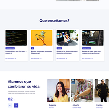 Mi proyecto del curso: Diseño UX UI para landing pages: cuenta una historia única. UX / UI, and Web Design project by Ayrton Artaza - 07.24.2023