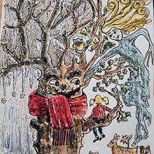 Mi proyecto del curso: Relatos ilustrados: de la idea al papel. Un proyecto de Ilustración tradicional, Bellas Artes, Pintura, Dibujo a lápiz, Dibujo, Pintura a la acuarela, Ilustración infantil y Narrativa de Lola Aceituno - 25.07.2023