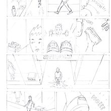 My project for course: Storytelling for Comics: Explore Action and Perspective. Comic, Pencil Drawing, Drawing, Stor, telling, Stor, board, Digital Drawing & Ink Illustration project by jaime_lapus - 07.25.2023