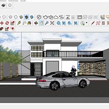 Mi proyecto del curso: Visualización arquitectónica con V-Ray para SketchUp. Architecture, Interior Architecture, Digital Architecture, and ArchVIZ project by cerraperez2003 - 07.22.2023